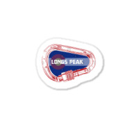 Longs Peak Climbing Carabiner Sticker | Artistshot