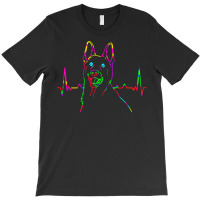 German Shepherd Dog T  Shirt Colorful German Shepherd Dog  Gift Idea T T-shirt | Artistshot