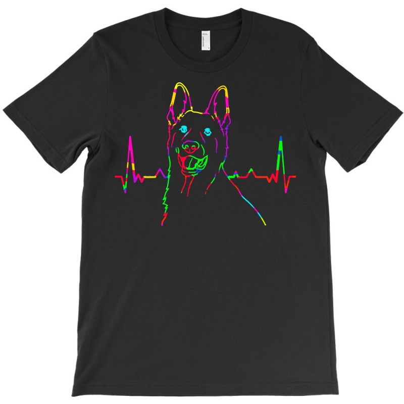 German Shepherd Dog T  Shirt Colorful German Shepherd Dog  Gift Idea T T-shirt | Artistshot