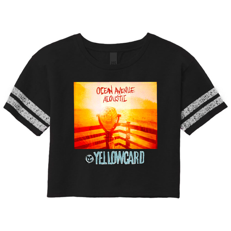 Yellowcard Scorecard Crop Tee by Sullen Cemungutzz | Artistshot