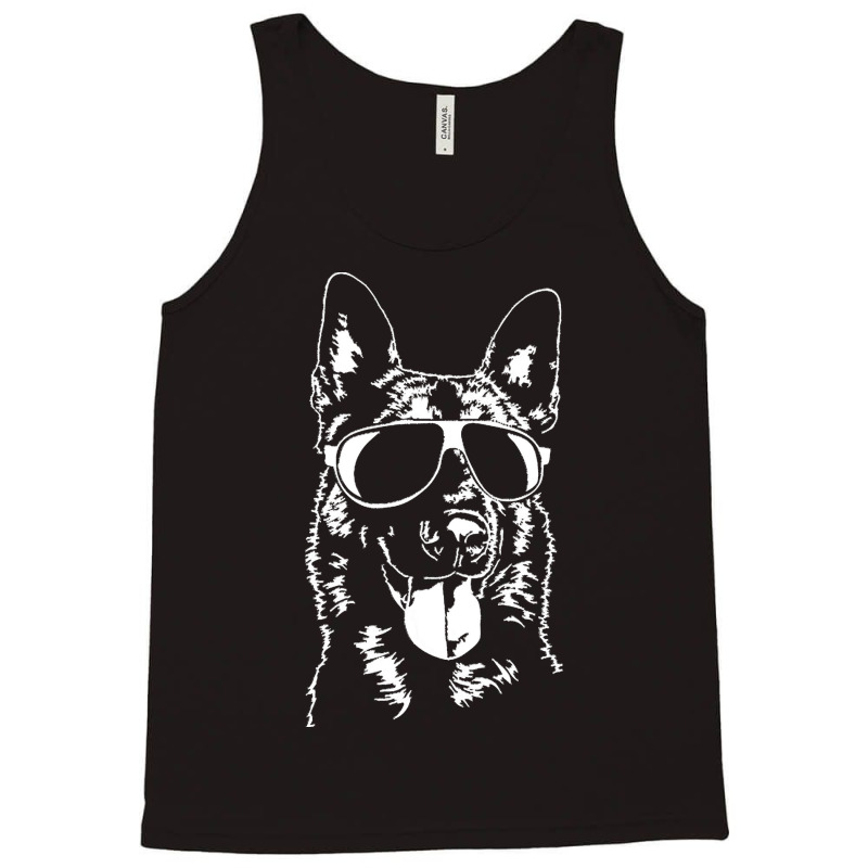 Belgian Malinois Mom T  Shirt Belgian Malinois Sunglasses Cool Dog T Tank Top by amyaspencer364 | Artistshot