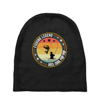 Fishing - Fishing Legend Reel Cool Pop Pop. Baby Beanies | Artistshot