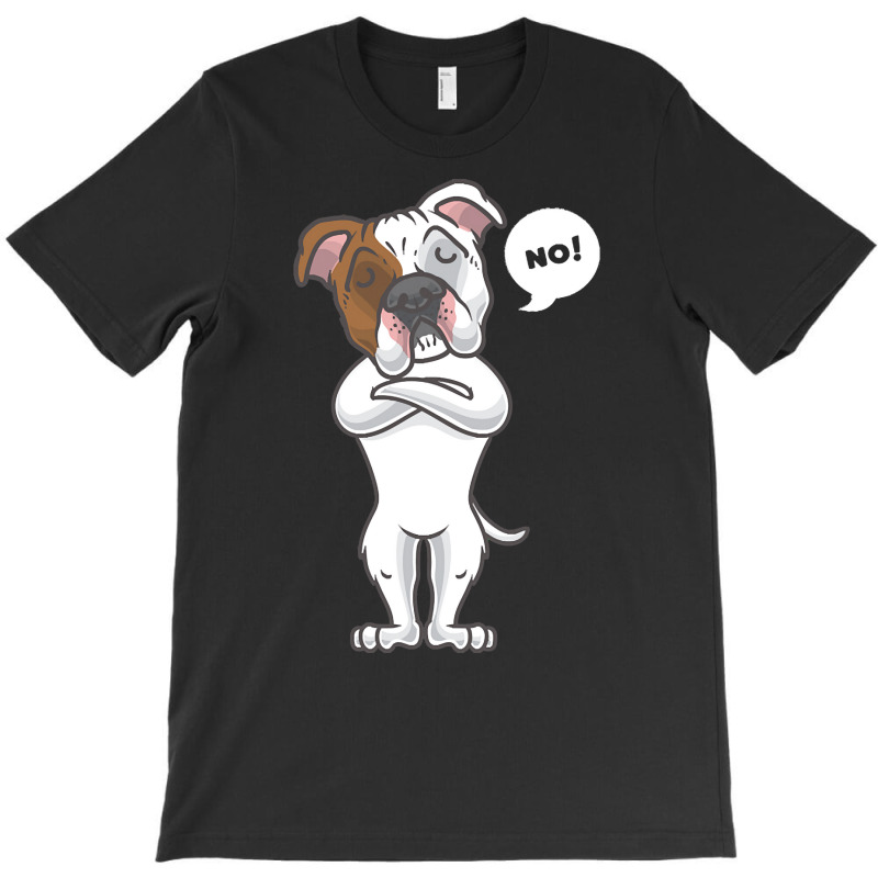 Gift Idea T  Shirt Stubborn American Bulldog Dog Funny T  Shirt T-shirt | Artistshot