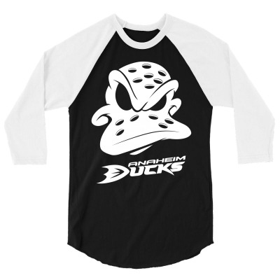 Ducks Anaheim 3/4 Sleeve Shirt Designed By Cocoloneo