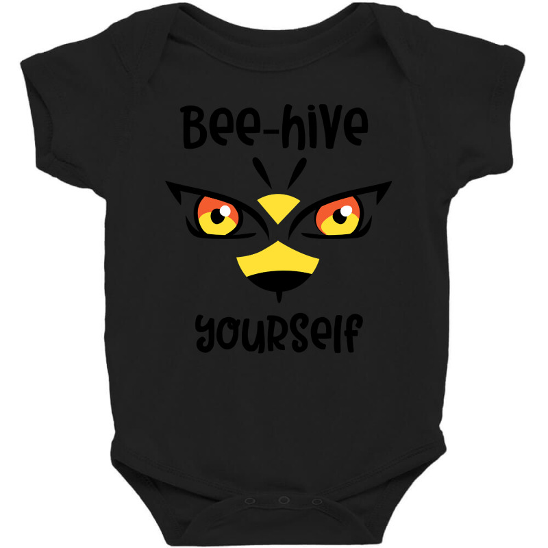 Bee Hive Yourself - Funny Bee - Beekeepers Baby Bodysuit by declangreenwood | Artistshot