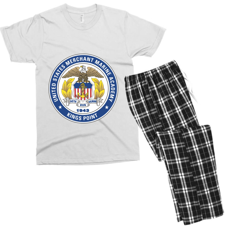 United States Merchant Marine Academy Men's T-shirt Pajama Set | Artistshot