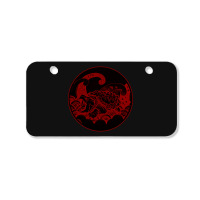 Giant Alligator Snapping Turtle - Japanese Style For Reptiles Lovers - Bicycle License Plate | Artistshot