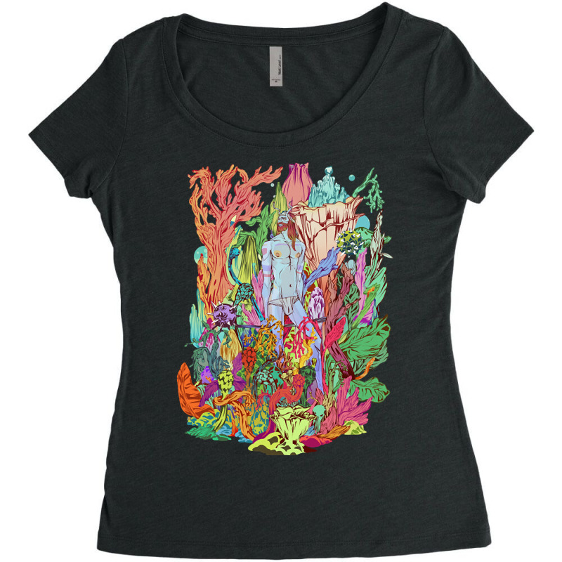 Alien Hunter Women's Triblend Scoop T-shirt by Brink Beaulah | Artistshot