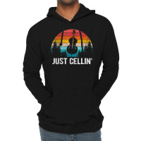 Just Cellin Cello Cellist Orchestra Musician Retro Lightweight Hoodie | Artistshot