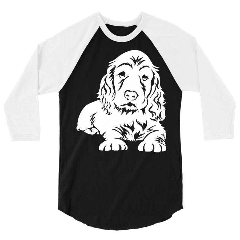 Cocker T  Shirt Cute Cocker Spaniel Gift T  Shirt 3/4 Sleeve Shirt by sglover982 | Artistshot