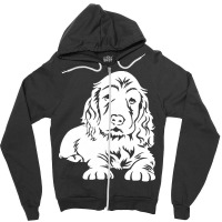 Cocker T  Shirt Cute Cocker Spaniel Gift T  Shirt Zipper Hoodie | Artistshot