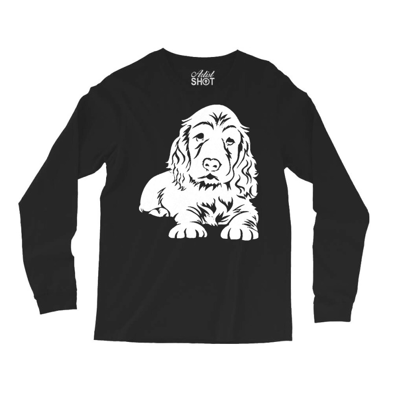 Cocker T  Shirt Cute Cocker Spaniel Gift T  Shirt Long Sleeve Shirts by sglover982 | Artistshot