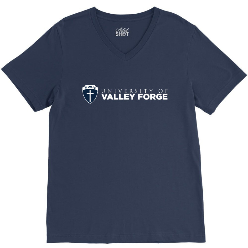 University Of Valley Forge V-neck Tee | Artistshot