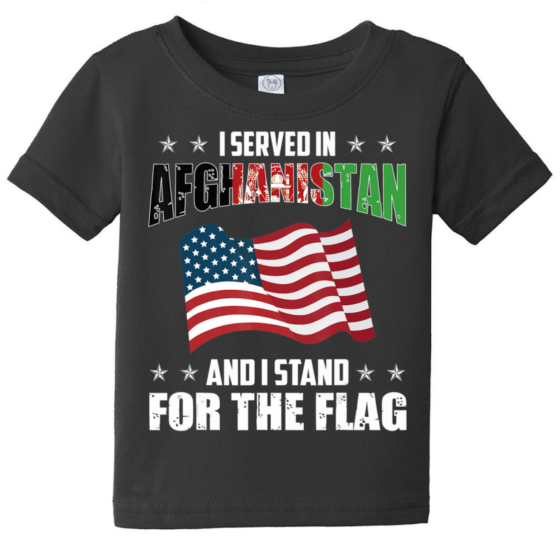 Military Veteran Afghanistan Awesome Flag Gif Baby Tee by femalesbaubles | Artistshot