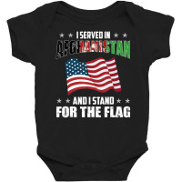 Military Veteran Afghanistan Awesome Flag Gif Baby Bodysuit | Artistshot