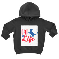 Cats - Funny Sayings - 04 - Bg Toddler Hoodie | Artistshot