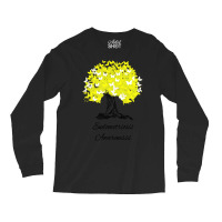 Endometriosis Awareness T-shirt Women Warrior Tree Hope Gifts Long Sleeve Shirts | Artistshot