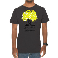 Endometriosis Awareness T-shirt Women Warrior Tree Hope Gifts Vintage T-shirt | Artistshot