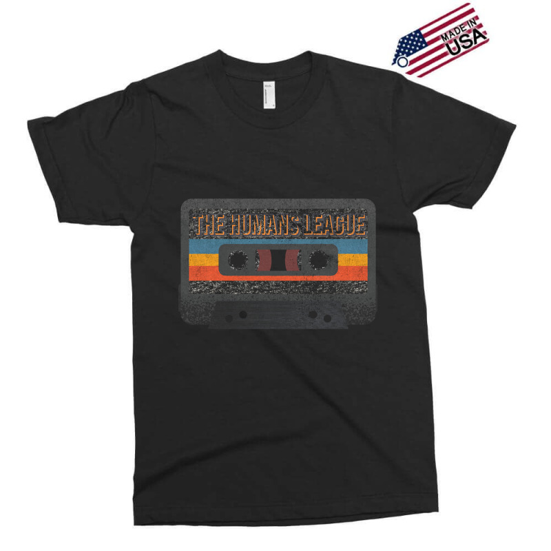 The Humans League Black And Cassette Exclusive T-shirt by lykhongduong9enev3 | Artistshot