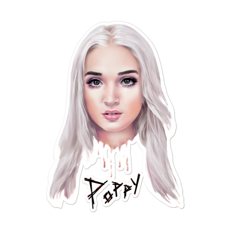 Poppy Drip Sticker | Artistshot