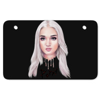 Poppy Drip Atv License Plate | Artistshot