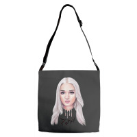 Poppy Drip Adjustable Strap Totes | Artistshot