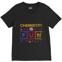 Chemistry Fun Vintage V-neck Tee | Artistshot