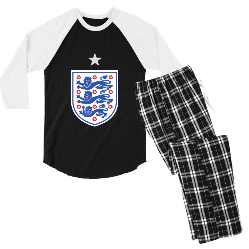 England National Football Team Men's 3/4 Sleeve Pajama Set | Artistshot