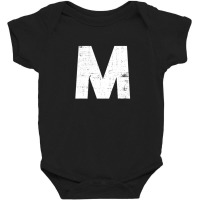 Alphabet Capital Letter M Matching Family Group Costume Baby Bodysuit | Artistshot