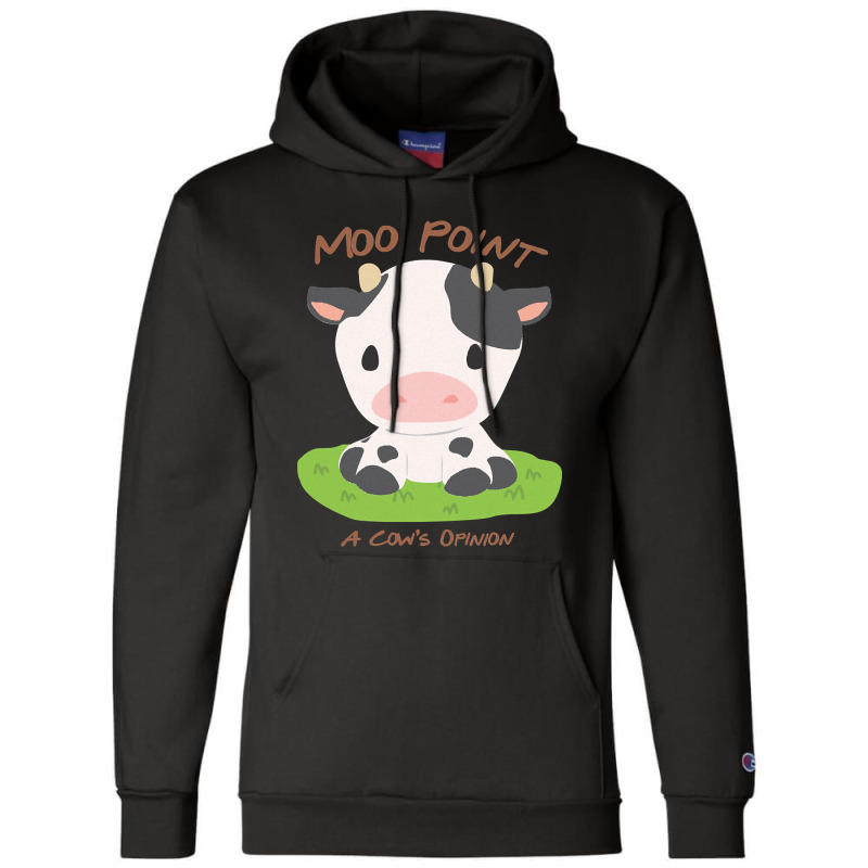 Moo Point Champion Hoodie | Artistshot