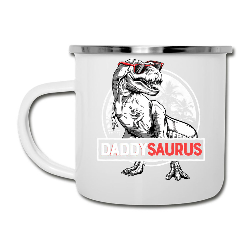 Daddy Saurus T Rex Dinosaur Men Father's Day Family Matching Pullover Camper Cup | Artistshot