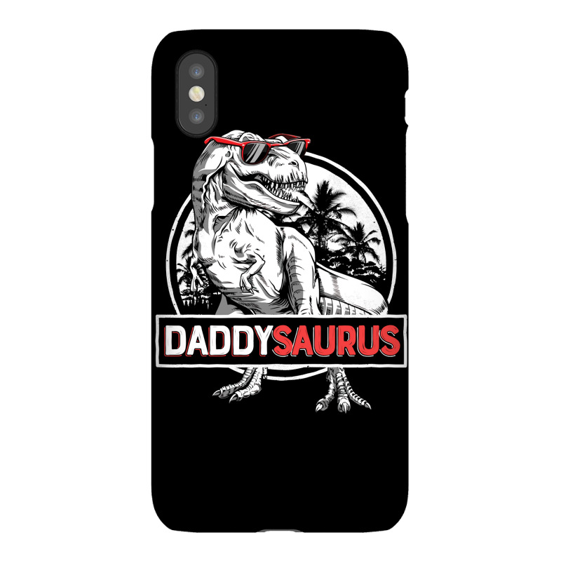Daddy Saurus T Rex Dinosaur Men Father's Day Family Matching Pullover Iphonex Case | Artistshot