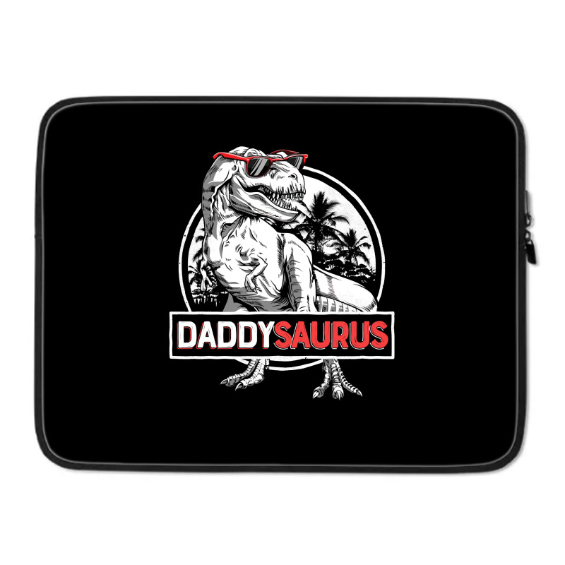 Daddy Saurus T Rex Dinosaur Men Father's Day Family Matching Pullover Laptop Sleeve | Artistshot