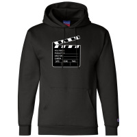 Film Clacker Champion Hoodie | Artistshot