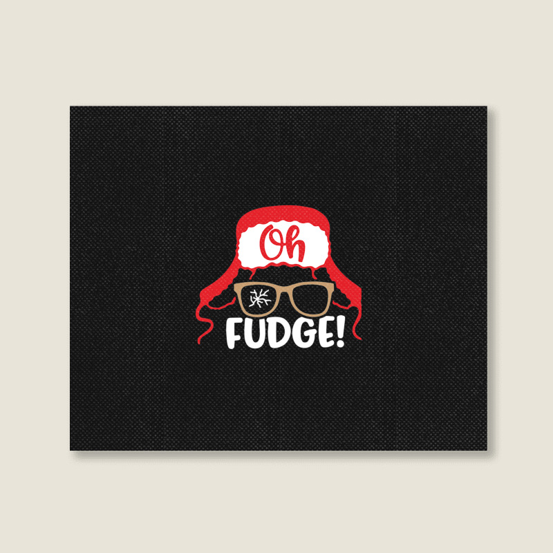 Oh Fudge T-shirt Landscape Canvas Print | Artistshot