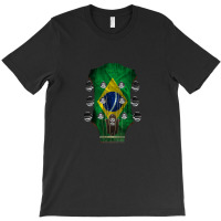 Guitar Headstock Brazil T-shirt | Artistshot