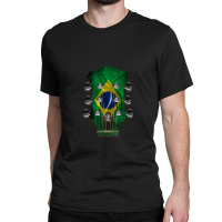 Guitar Headstock Brazil Classic T-shirt | Artistshot