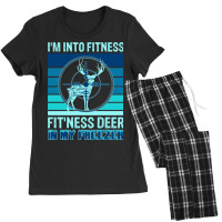 Hunting Hunt Cool Deer Hunting Fitness Work Out Gym Lover 16 Hunter Women's Pajamas Set | Artistshot