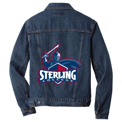 Sterling Academic, Kansas Men Denim Jacket Designed By Ralynstore