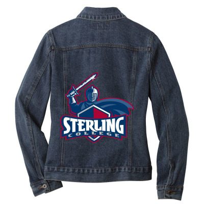 Sterling Academic, Kansas Ladies Denim Jacket Designed By Ralynstore