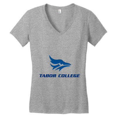 Tabor Academic In Hillsboro, Kansas Women's V-neck T-shirt Designed By Ralynstore