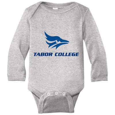 Tabor Academic In Hillsboro, Kansas Long Sleeve Baby Bodysuit Designed By Ralynstore
