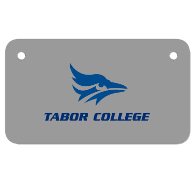 Tabor Academic In Hillsboro, Kansas Motorcycle License Plate Designed By Ralynstore
