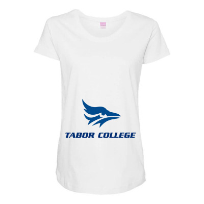 Tabor Academic In Hillsboro, Kansas Maternity Scoop Neck T-shirt Designed By Ralynstore