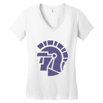 Taylor Academic In Upland, Indiana Women's V-neck T-shirt Designed By Ralynstore