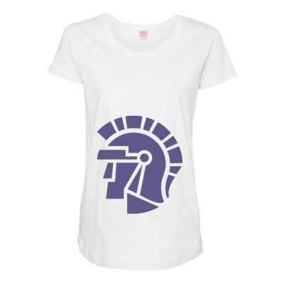 Taylor Academic In Upland, Indiana Maternity Scoop Neck T-shirt Designed By Ralynstore