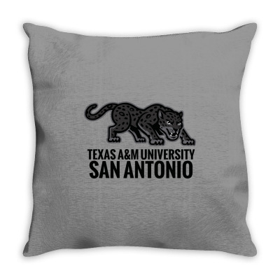 Texas A&m Academic–san Antonio Throw Pillow Designed By Ralynstore
