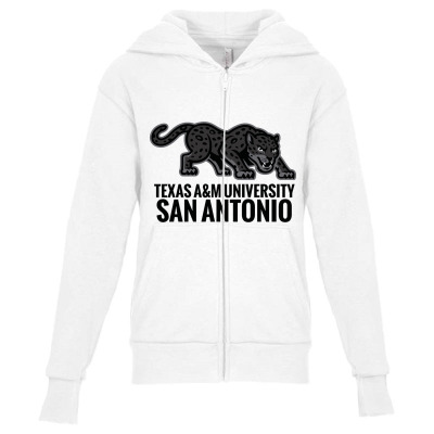 Texas A&m Academic–san Antonio Youth Zipper Hoodie Designed By Ralynstore