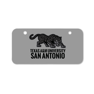 Texas A&m Academic–san Antonio Bicycle License Plate Designed By Ralynstore