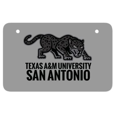 Texas A&m Academic–san Antonio Atv License Plate Designed By Ralynstore